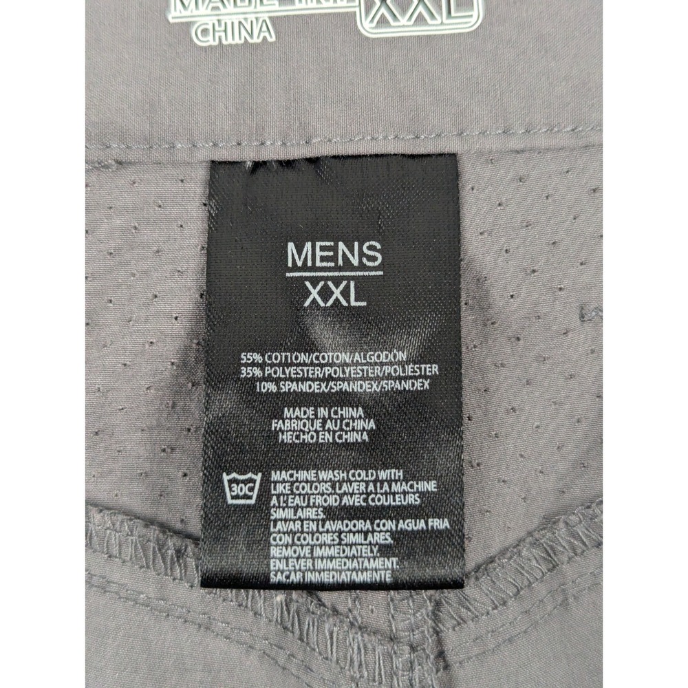 Huk Fishing Shorts Mens XXL Grey Performance Cargo Quick Dry H2000011 P000733 - Picture 7 of 13